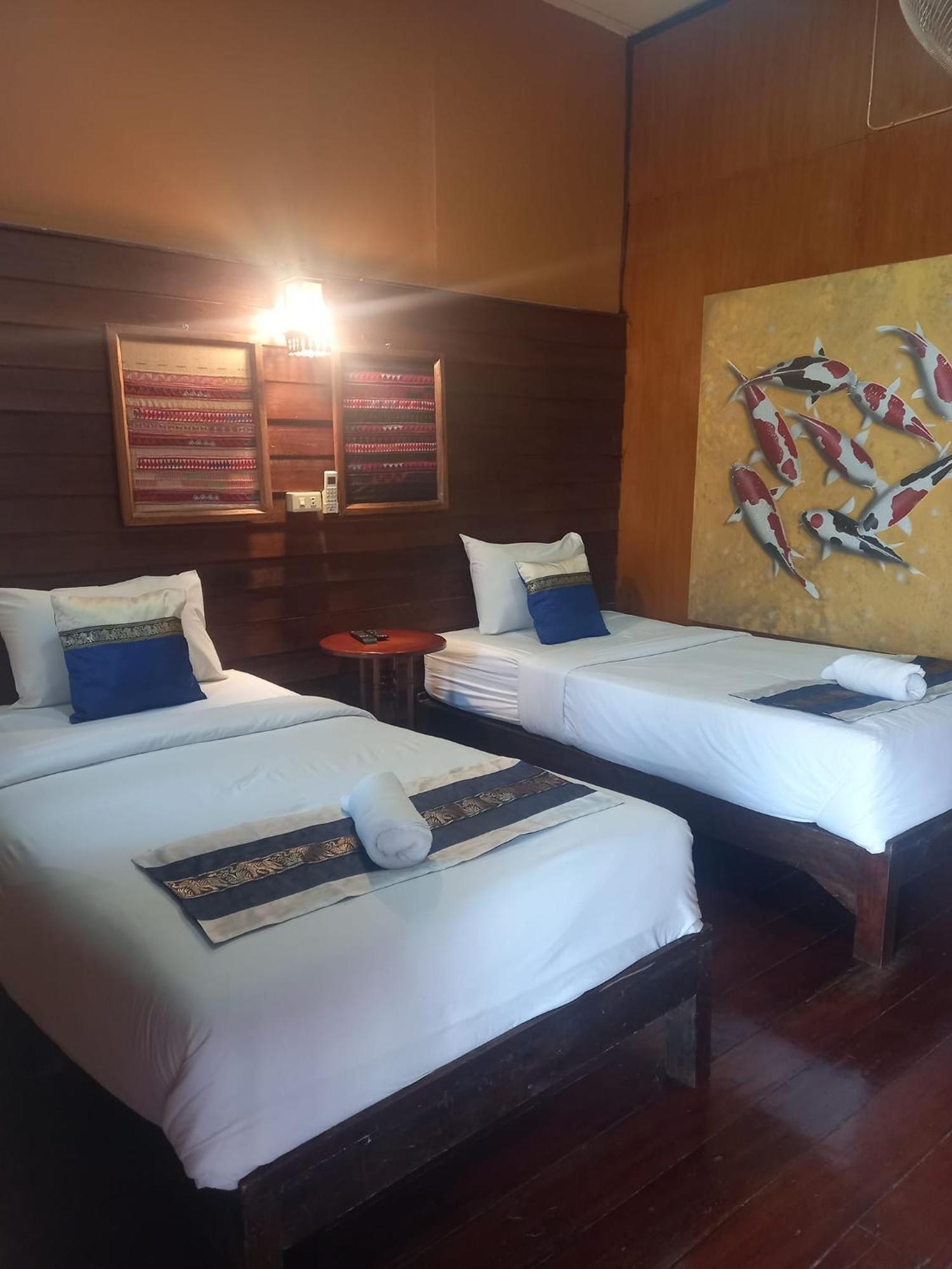 Baanfai Guesthouse Chiangkhong Csiangkhong Kültér fotó
